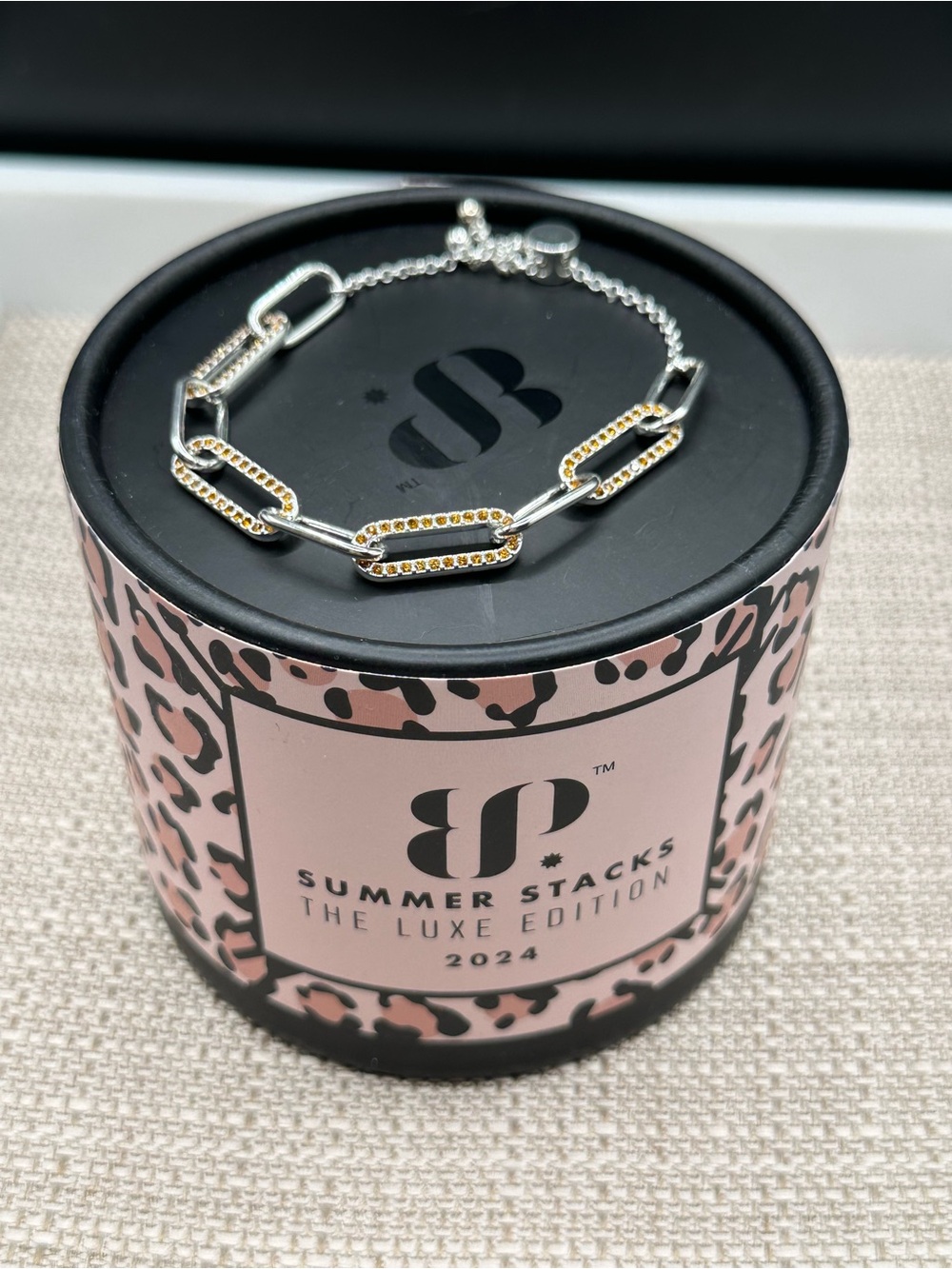RBP7192 She’s Building her Empire bracelets Luxe Summer Stacks 2024 NWT - Picture 12 of 15